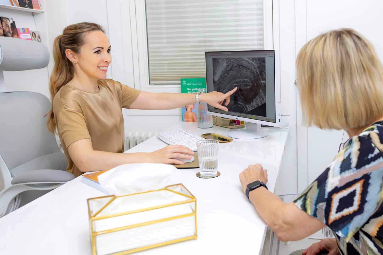 Hochwertige Frauenarztpraxis in Graz, Dr. Daniela Gold mit Ultraschallberatung.
